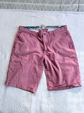 Men's Blush Colored Stretch Chino Shorts 34"